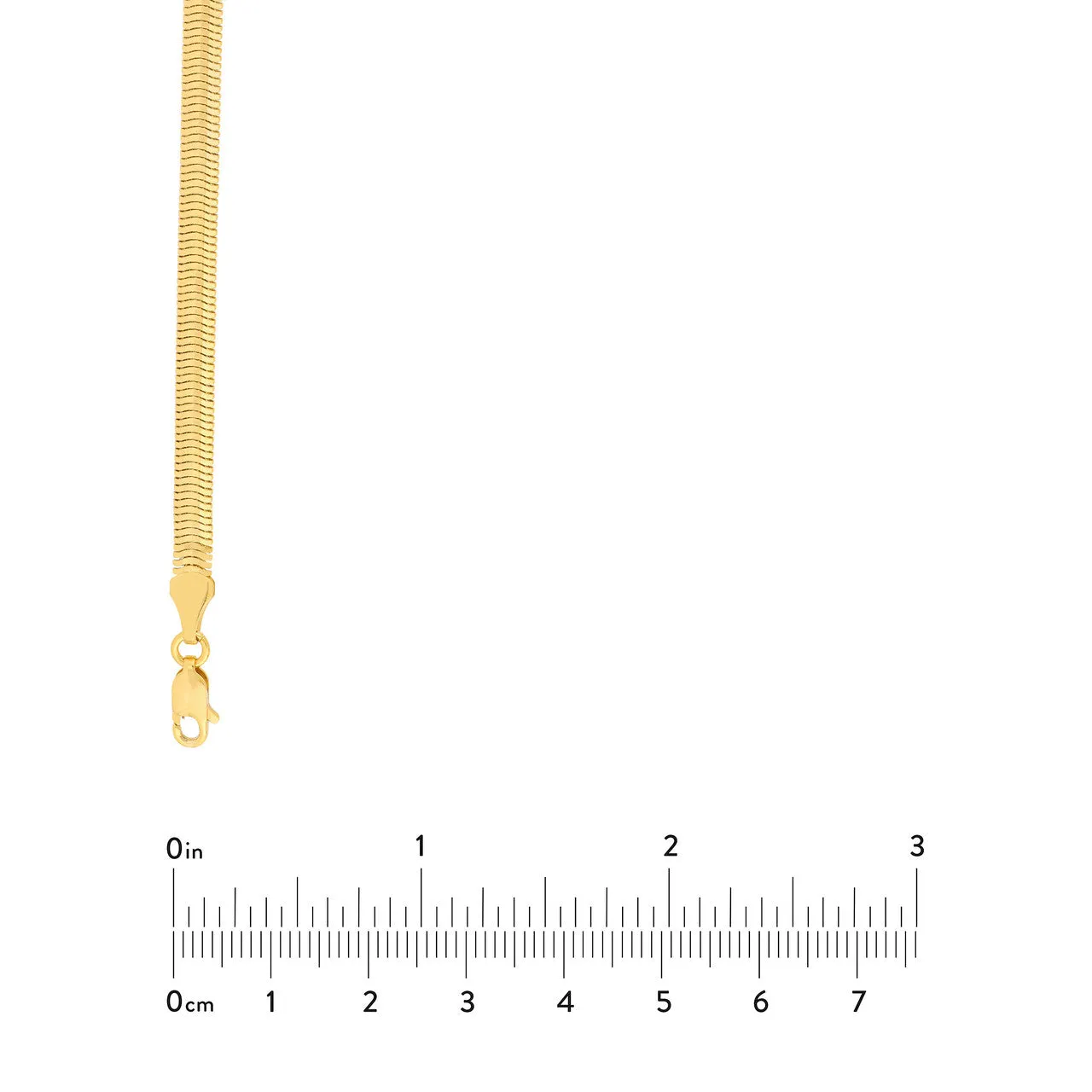 14k Yellow Gold Oval Snake Bracelet Anklet Choker Necklace Pendant Chain