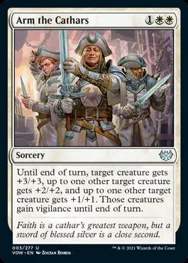 Arm the Cathars #003 MTG Crimson Vow Single