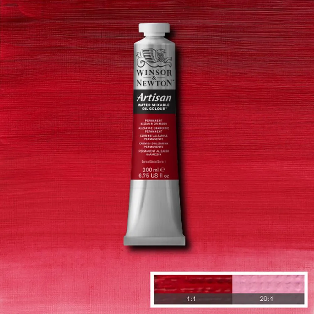 Artisan Water Mixable Oil - Permanent Alizarin Crimson