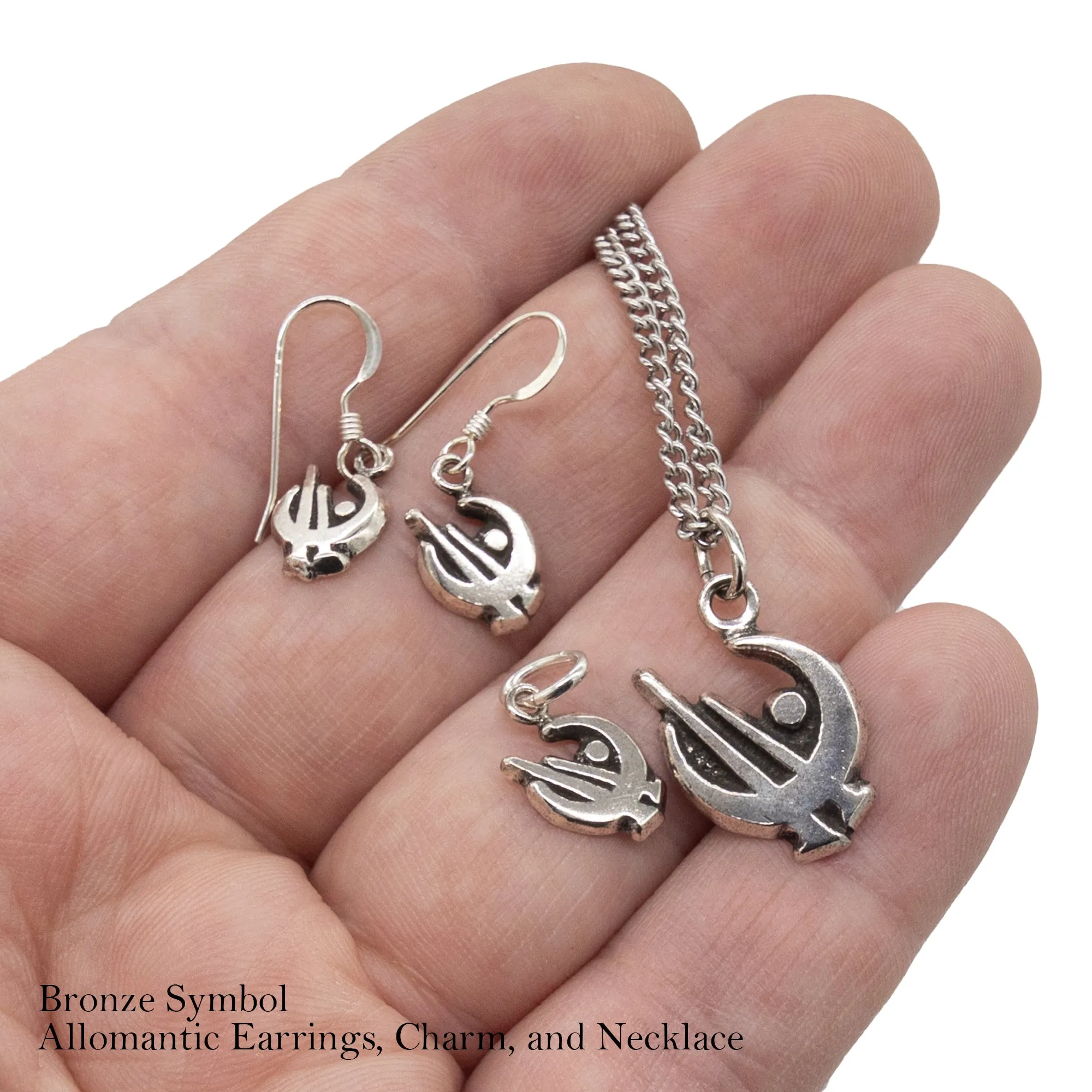 Bronze Allomancer Earrings