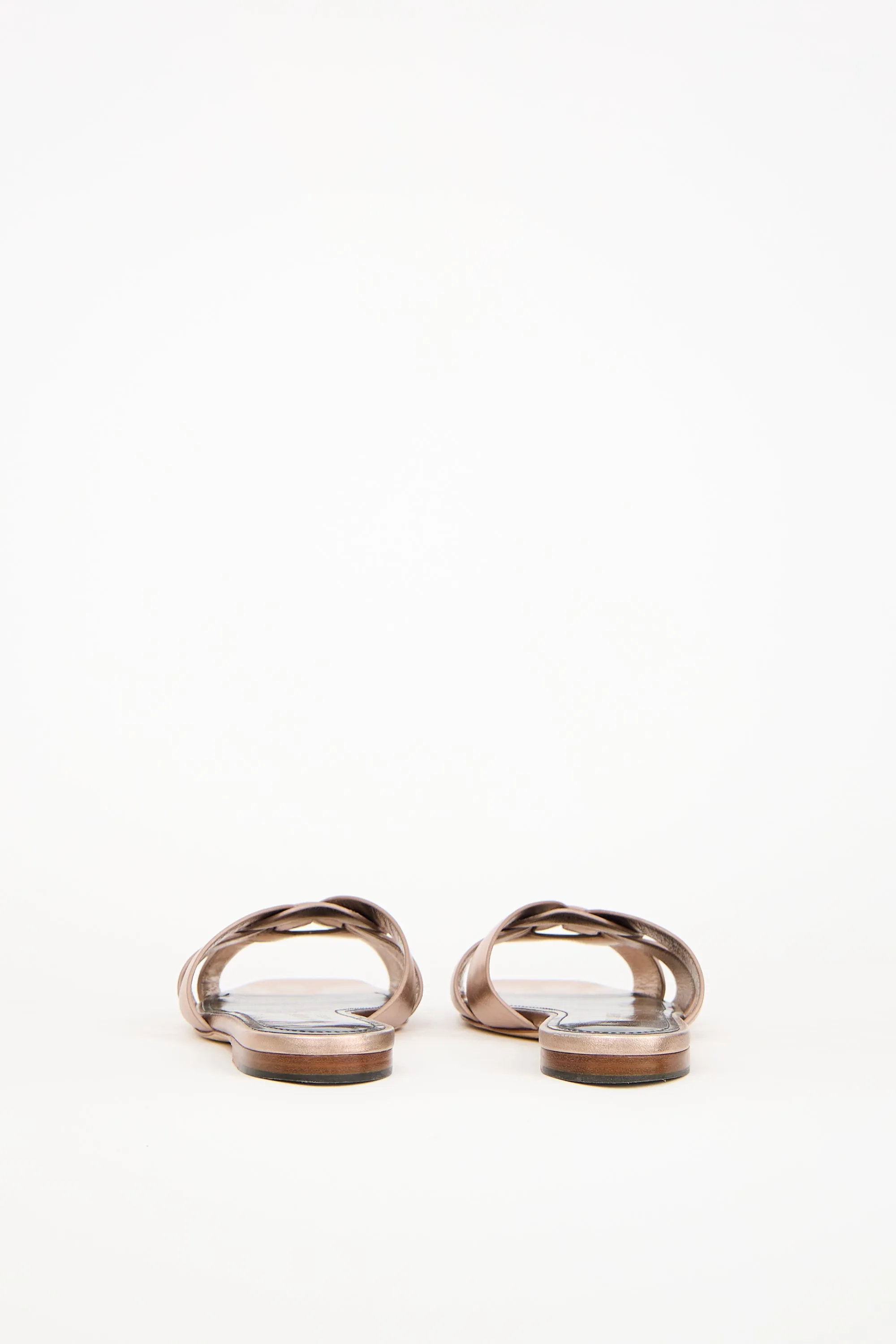 Bronze Leather Tribute Mule