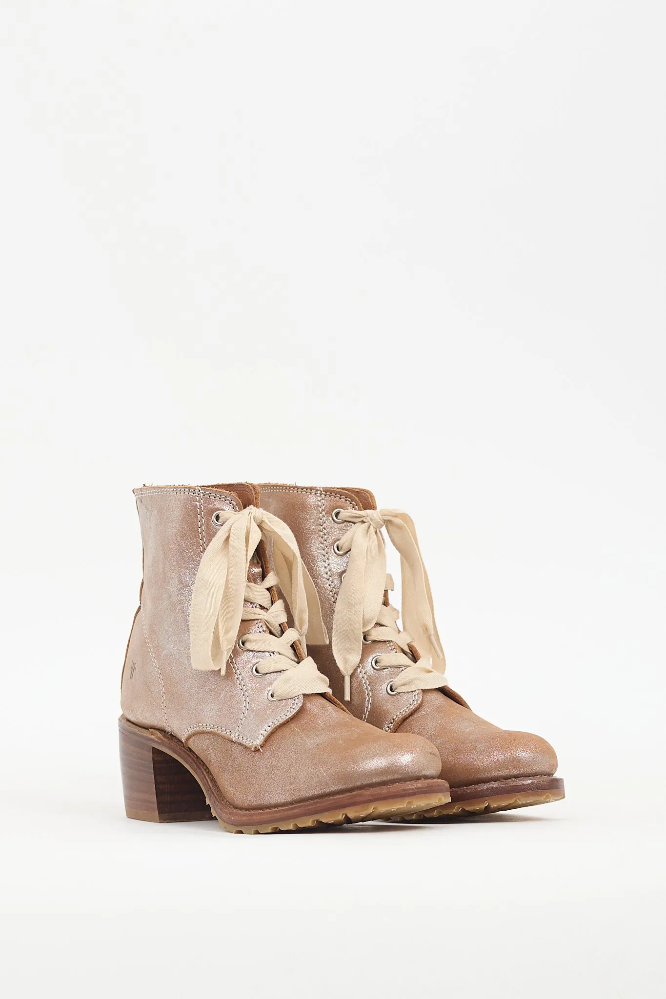 Bronze Metallic Leather Sabrina 6G Boot