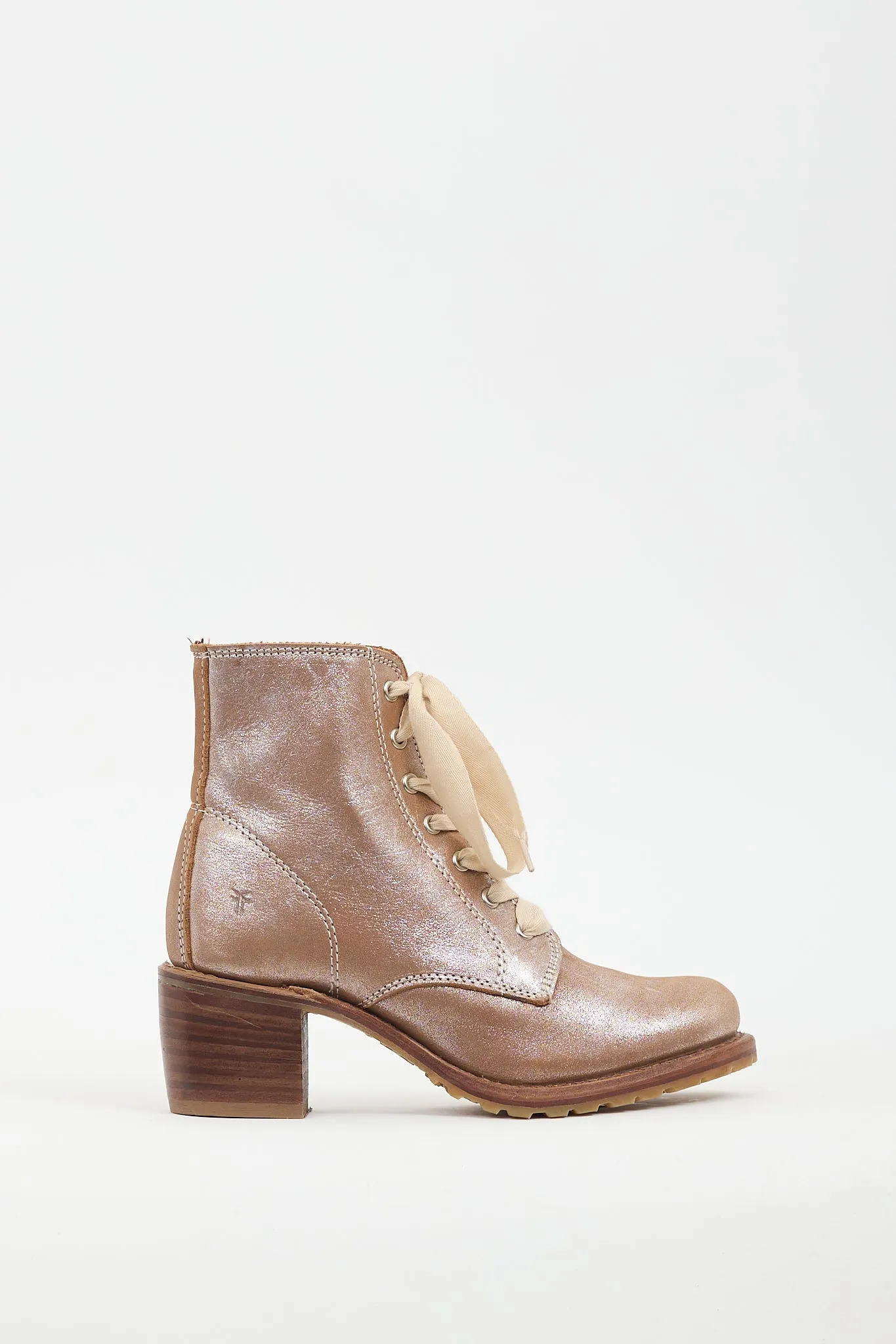 Bronze Metallic Leather Sabrina 6G Boot