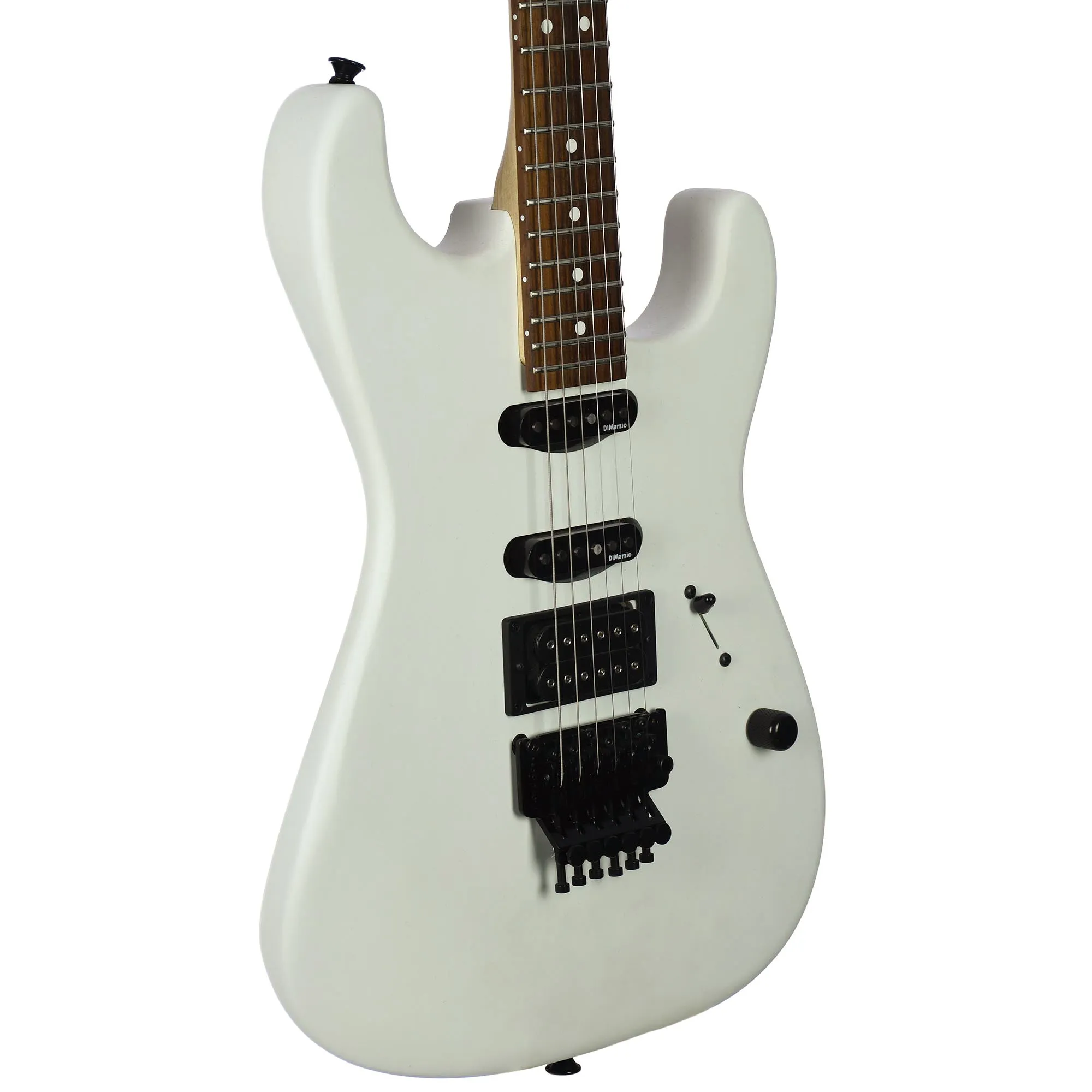 Charvel USA Select San Dimas Style, Rosewood, Snow Blind Satin - Used