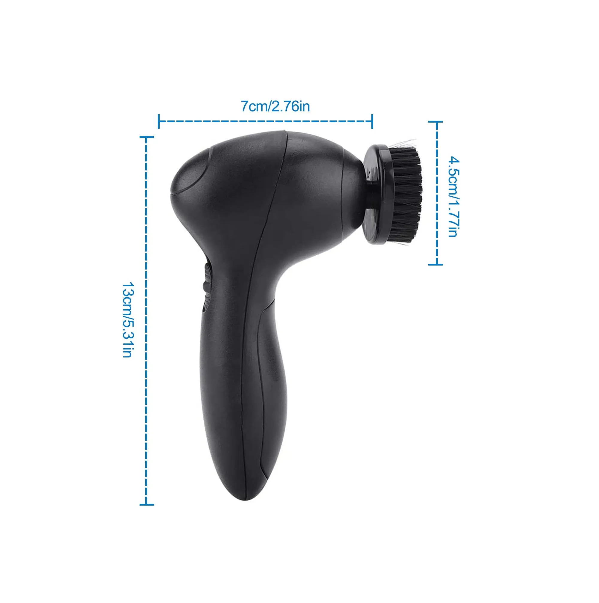 Electric Shoe Polisher Kit Handheld Versatile Low Noise Shoe Polisher Brush