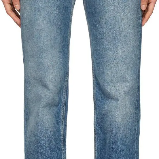 GANNI Blue Mid-Waist Relaxed Jeans