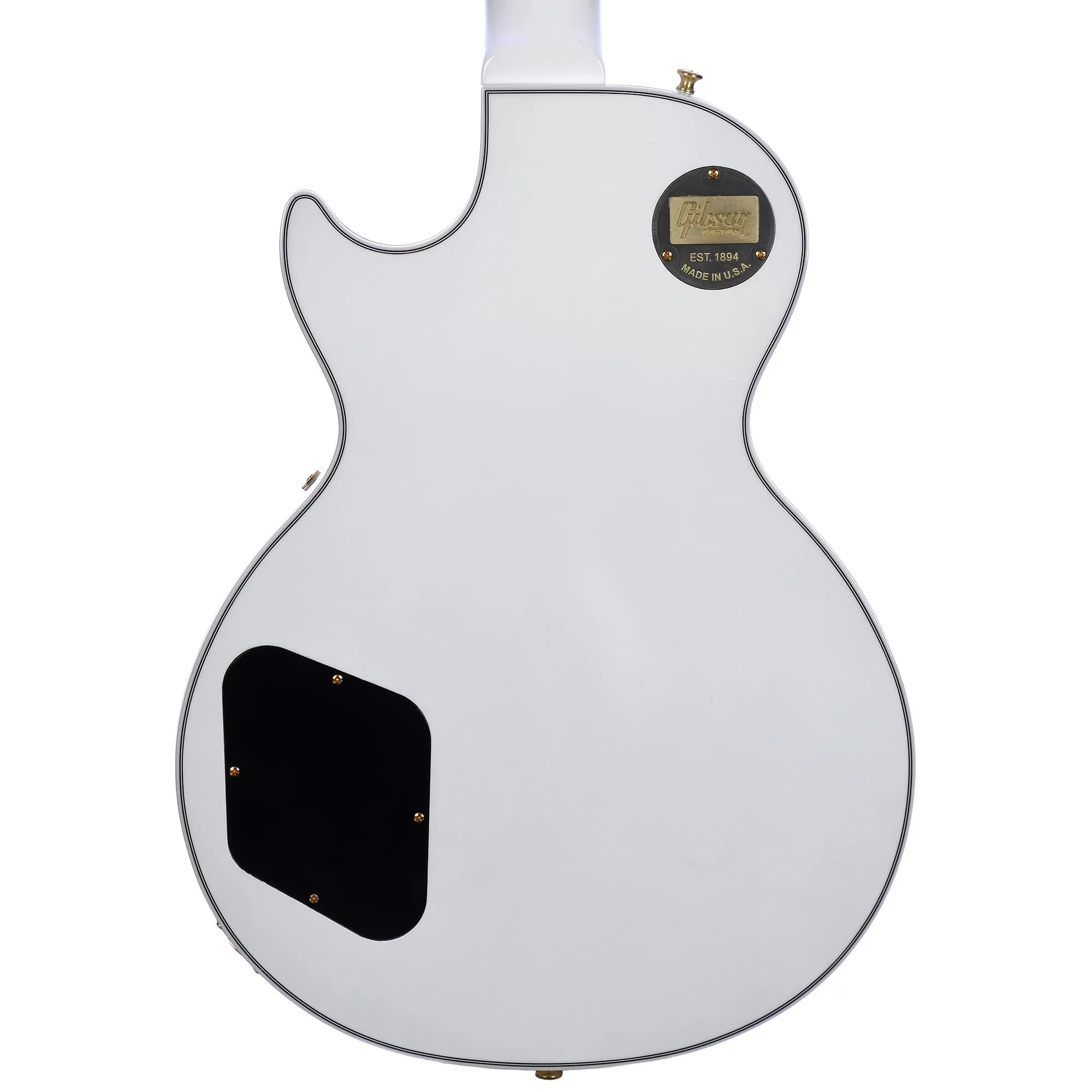 Gibson Custom Les Paul Alpine White Finish With Ebony Fingerboard Gloss