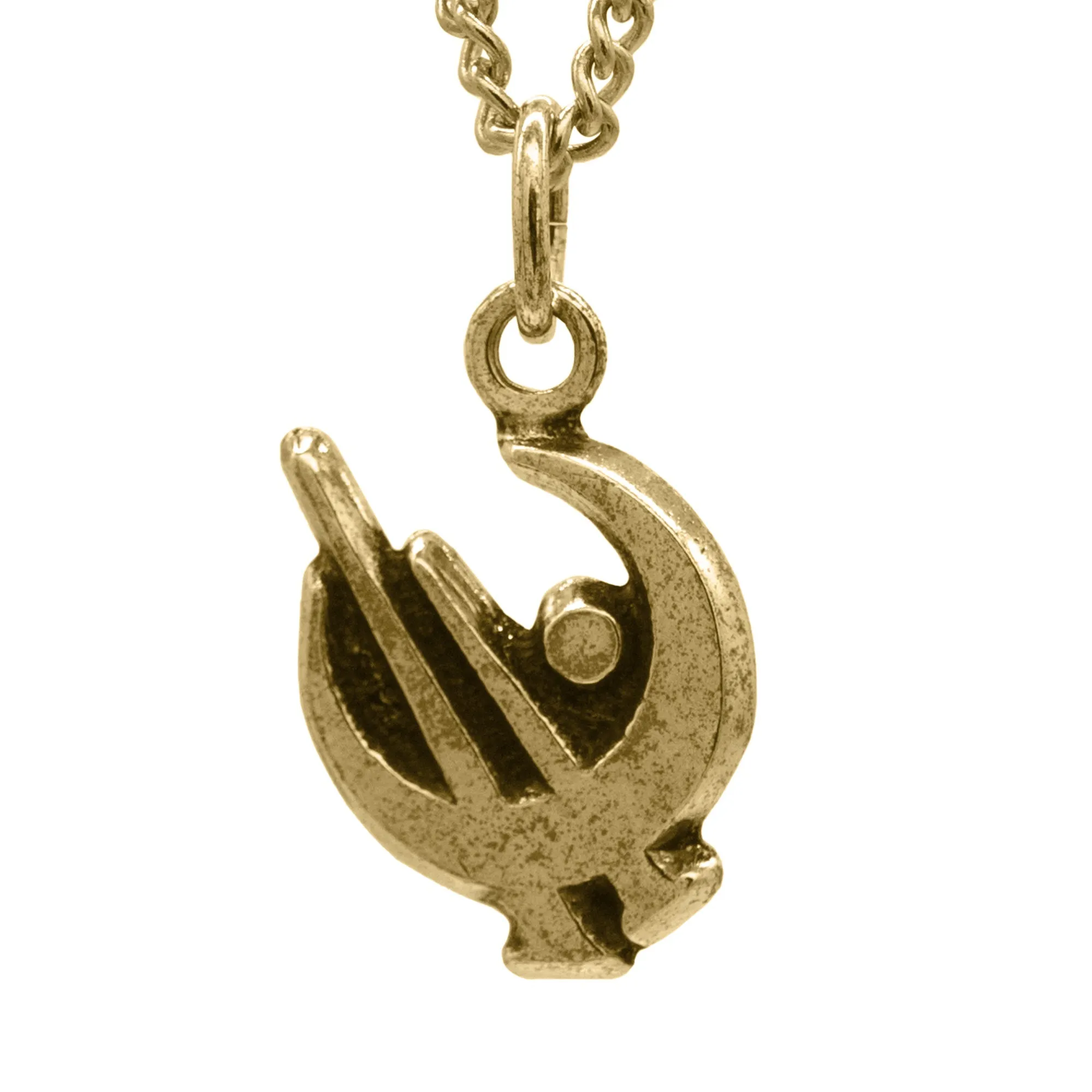 Gold Bronze Allomancer Necklace