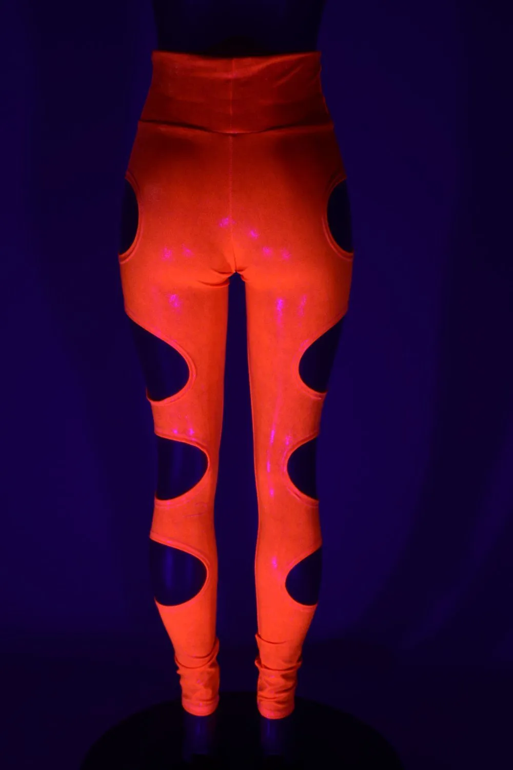 High Waist Quad Cutout Leggings