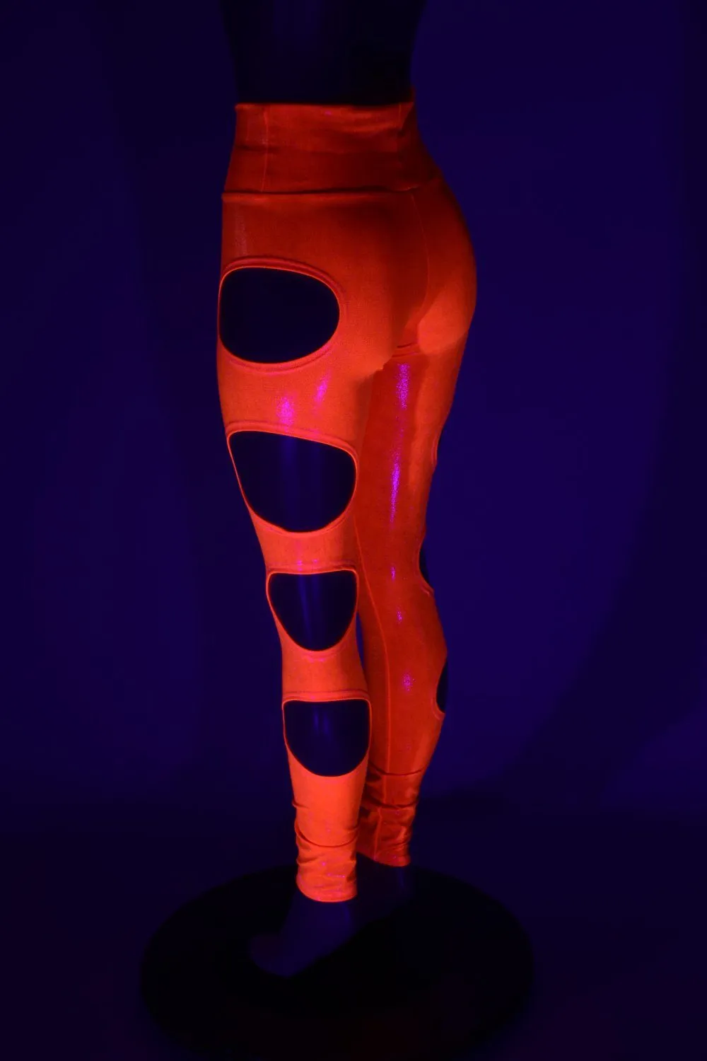 High Waist Quad Cutout Leggings