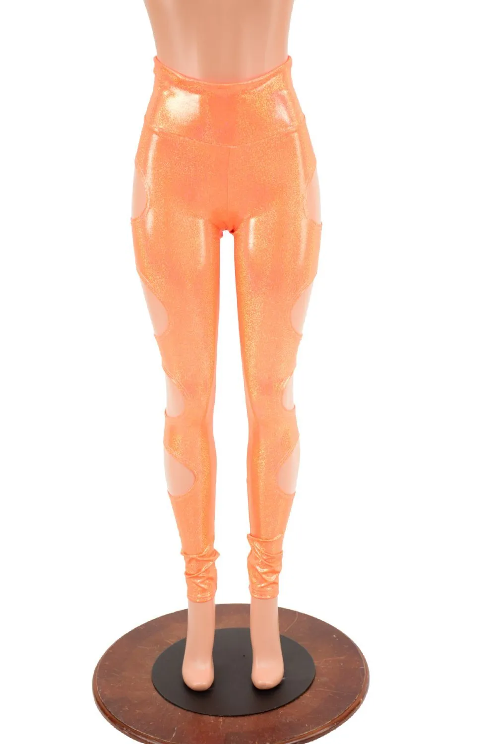 High Waist Quad Cutout Leggings