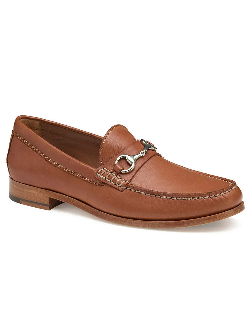 J & M Collection Baldwin Bit in Cognac Sheepskin