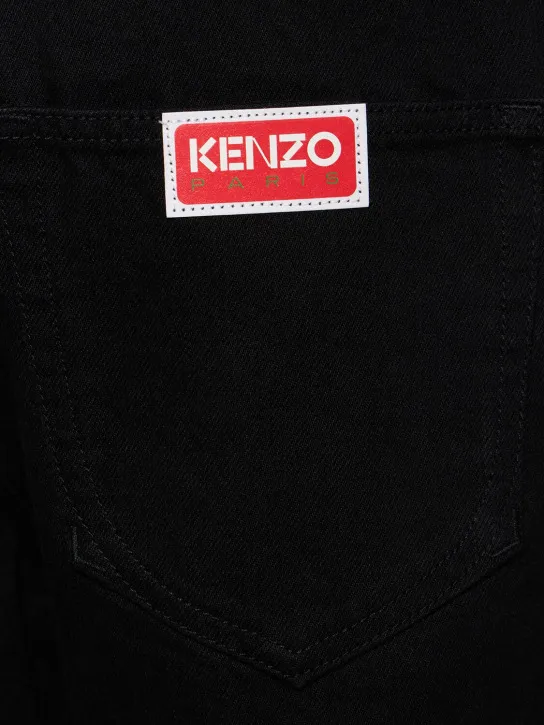 Kenzo Paris   Straight cotton denim jeans 