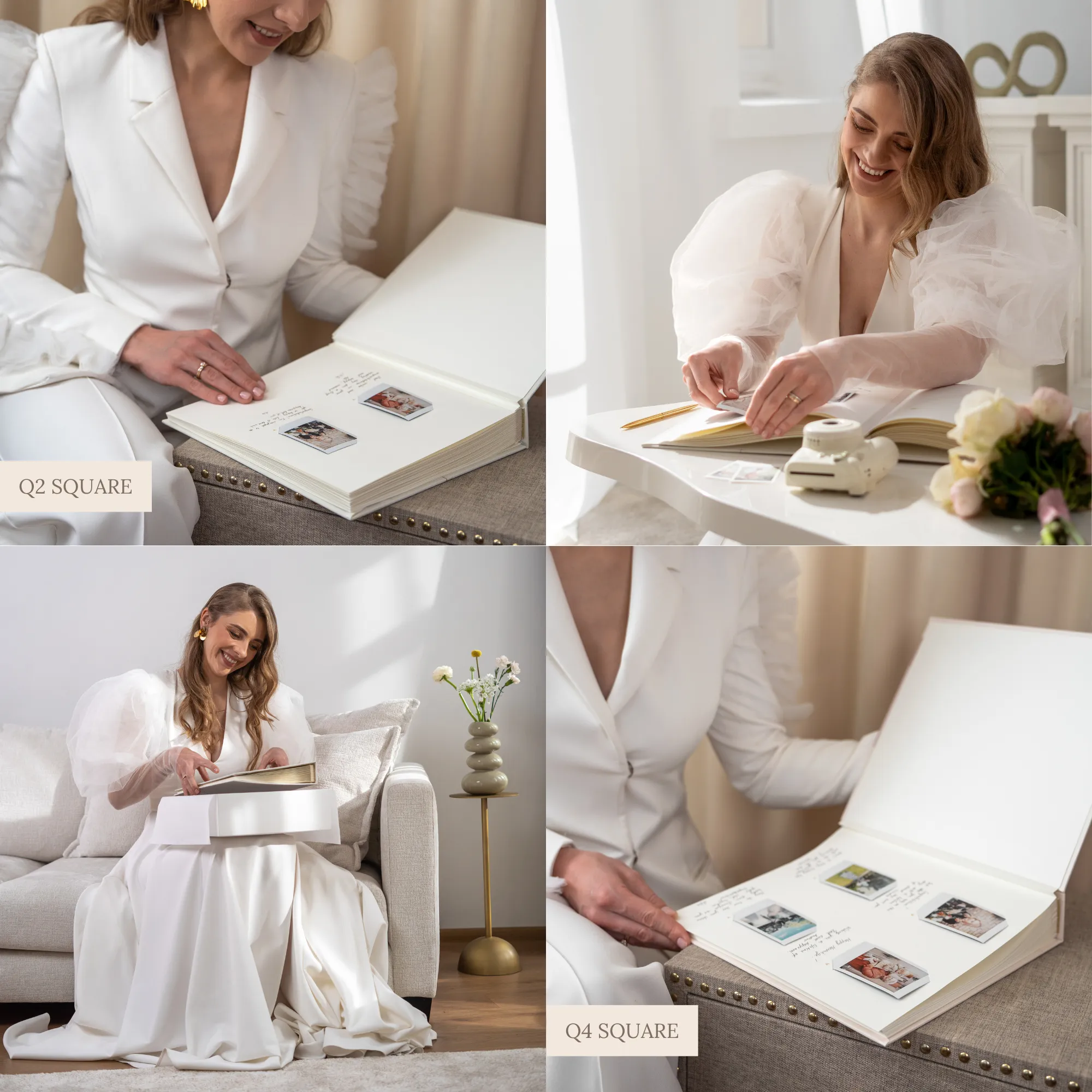 Marsala Velour   Real Gold | Guest Book
