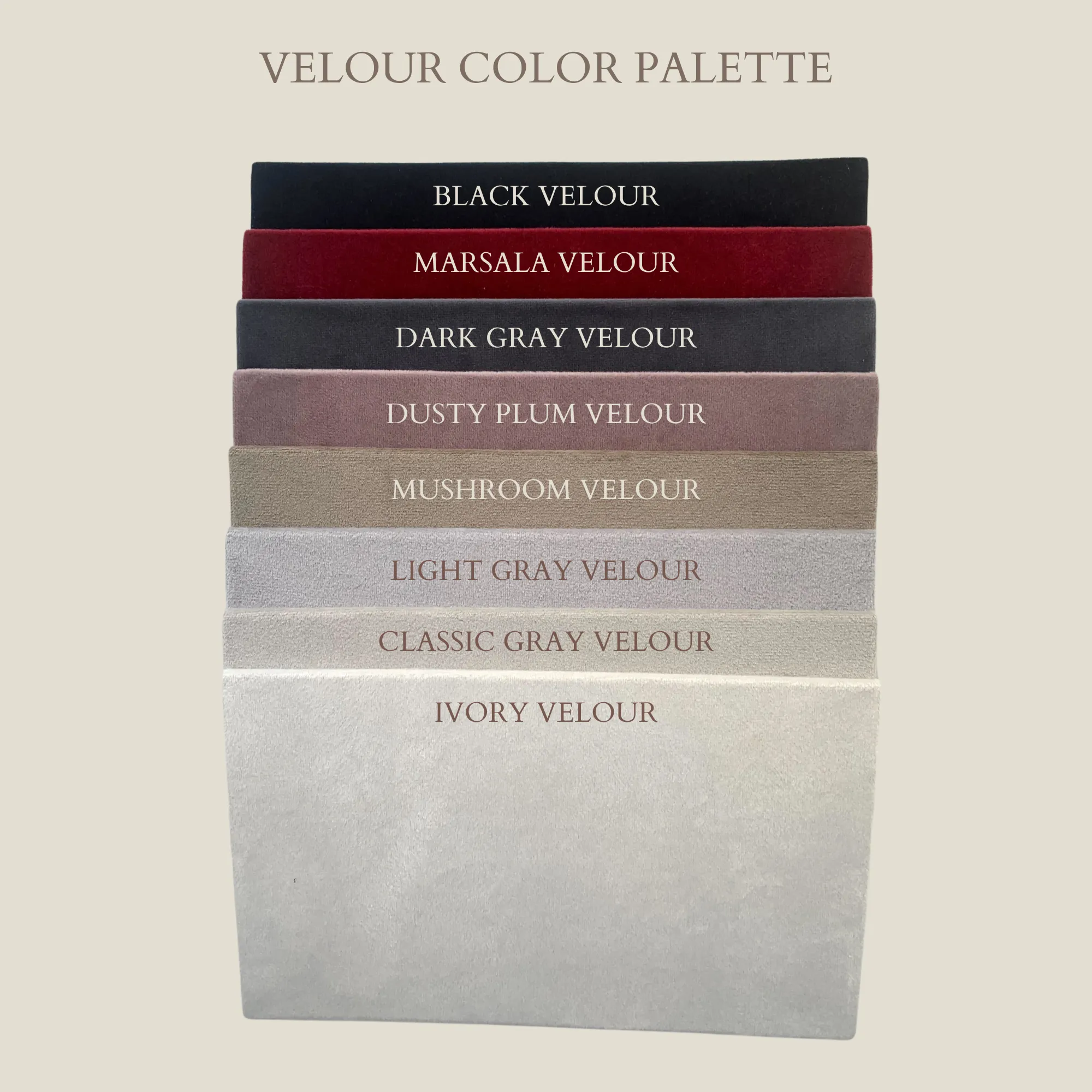 Marsala Velour   Real Gold | Guest Book