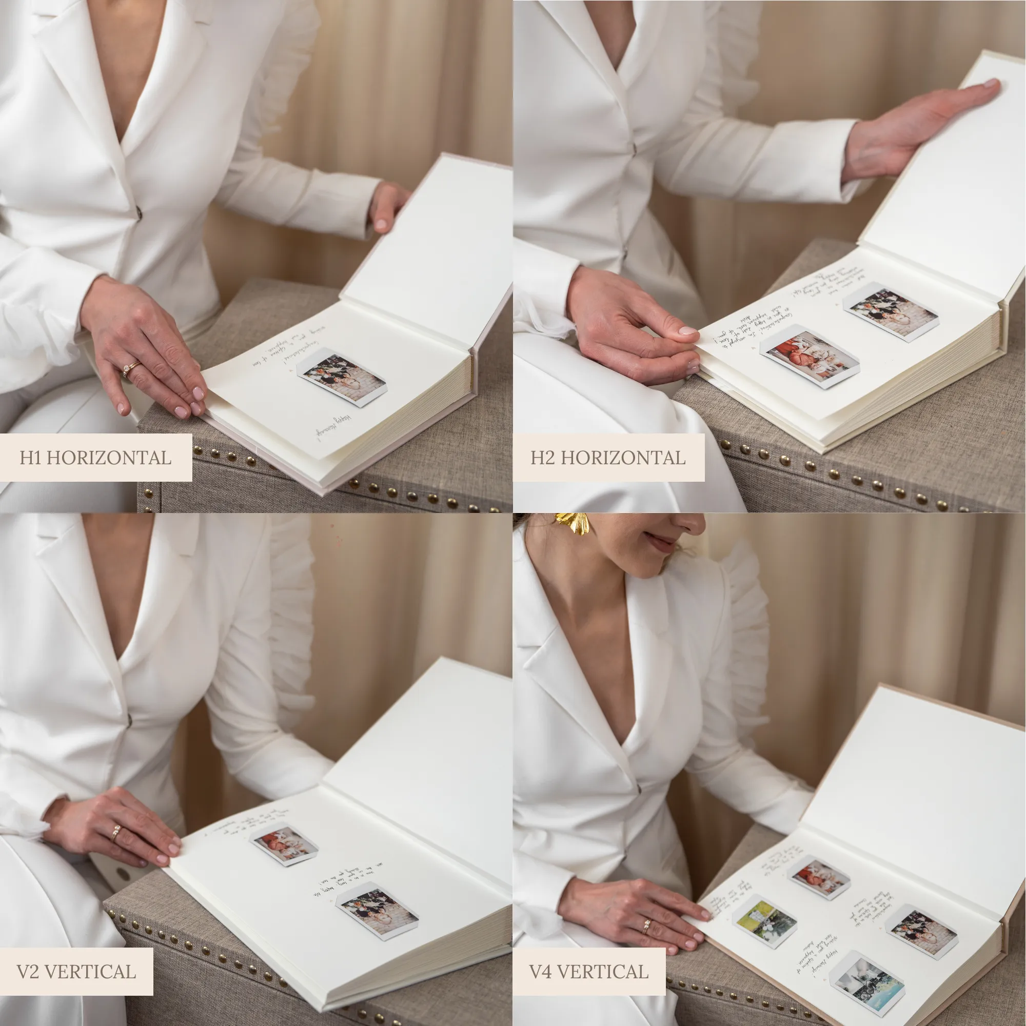 Marsala Velour   Real Gold | Guest Book
