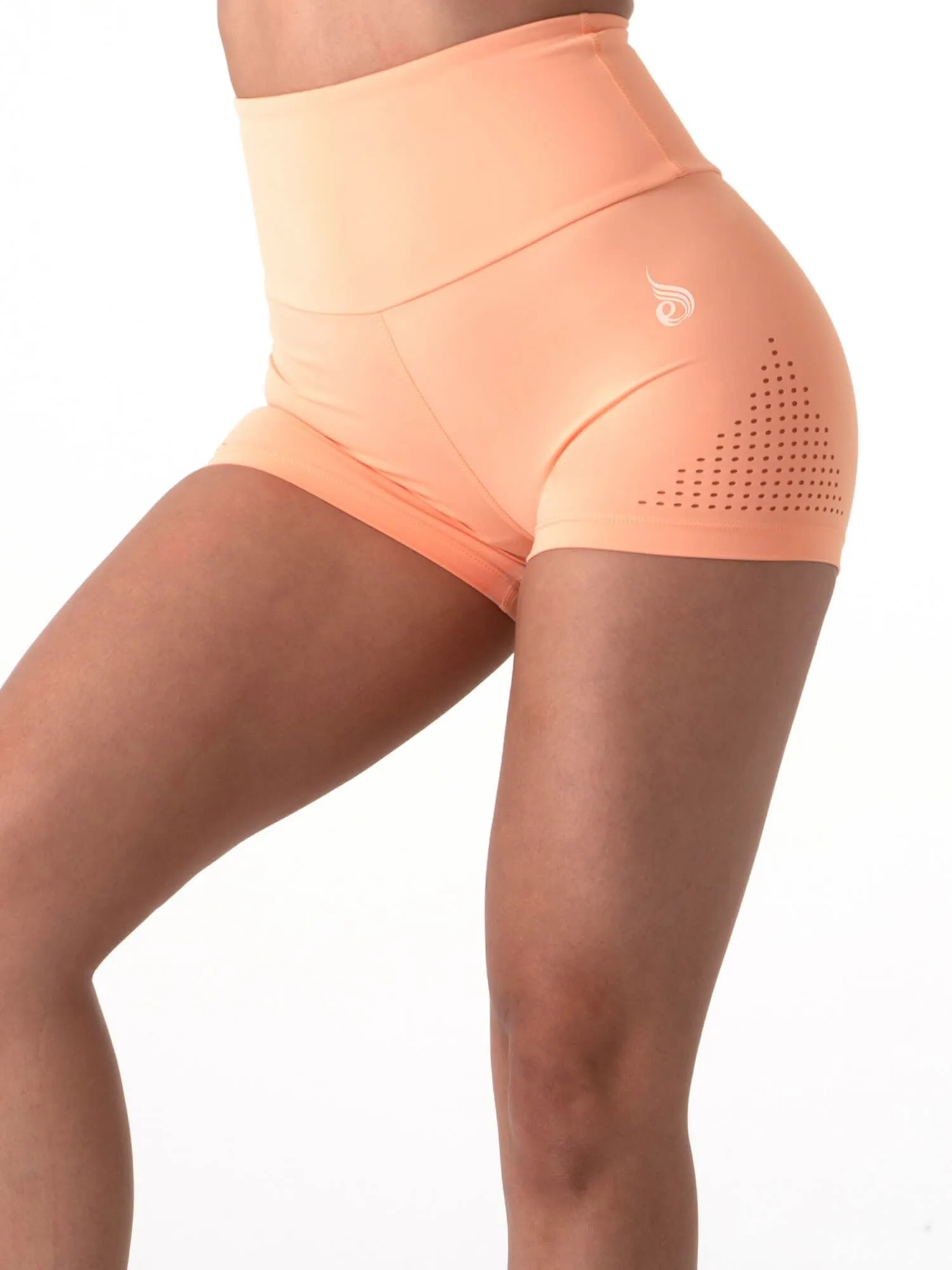 Pastels Booty Shorts -Black
