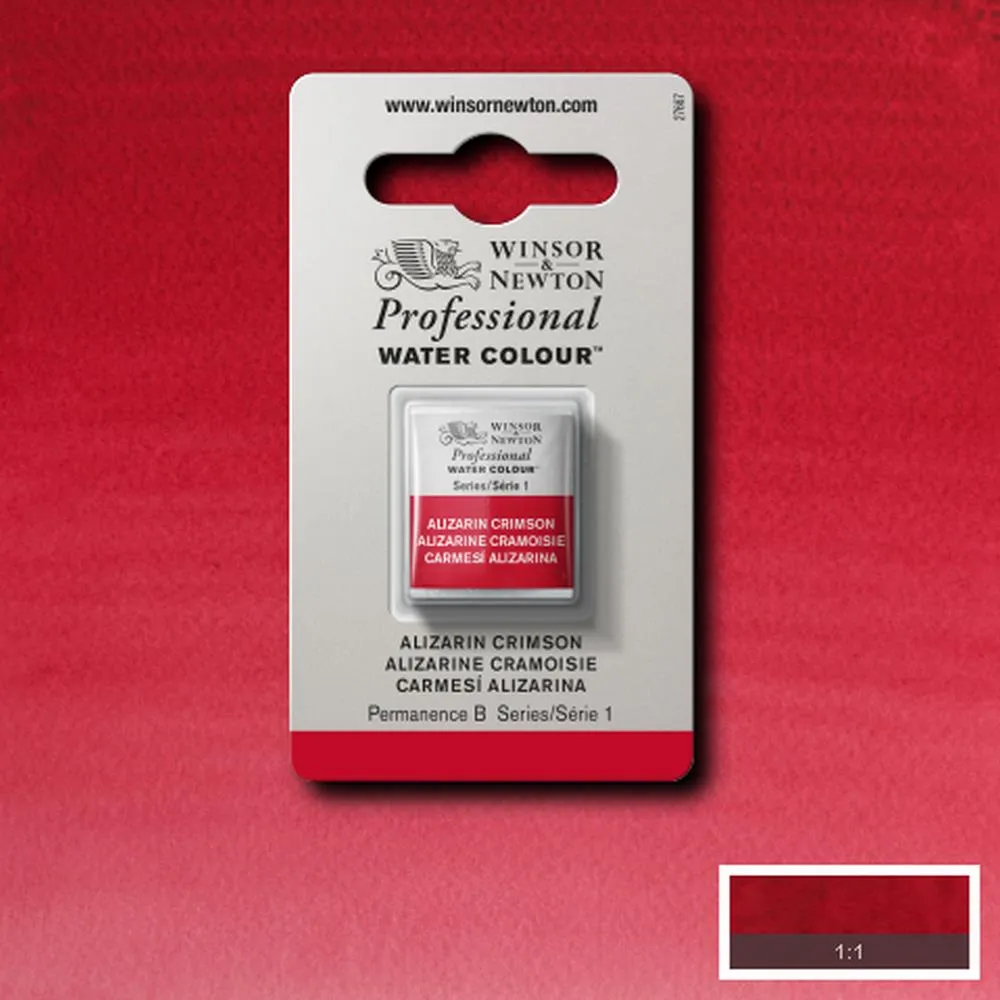 Professional Watercolour - Alizarin Crimson