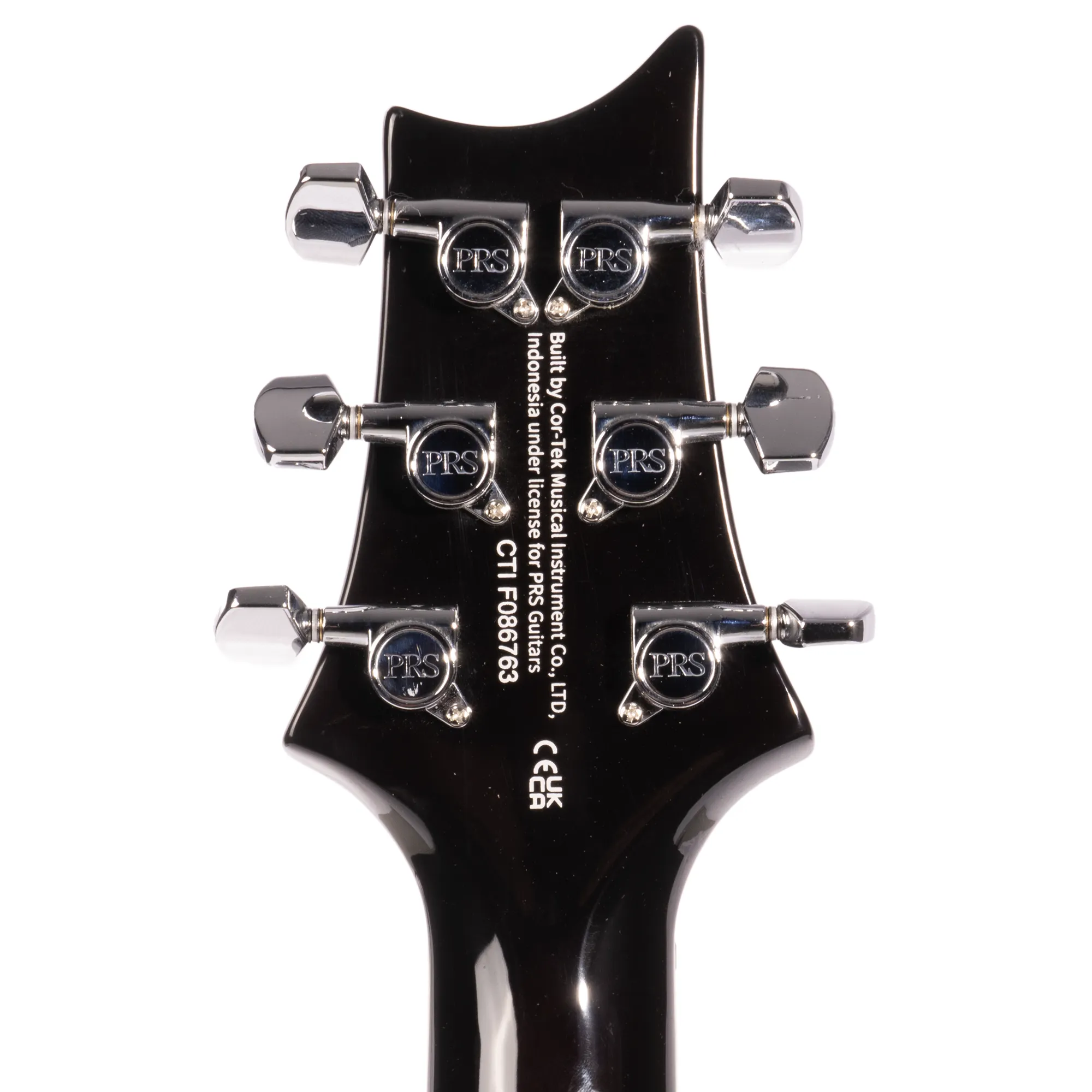 PRS SE Custom 24 Quilt Package Electric Guitar, Black Gold Sunburst