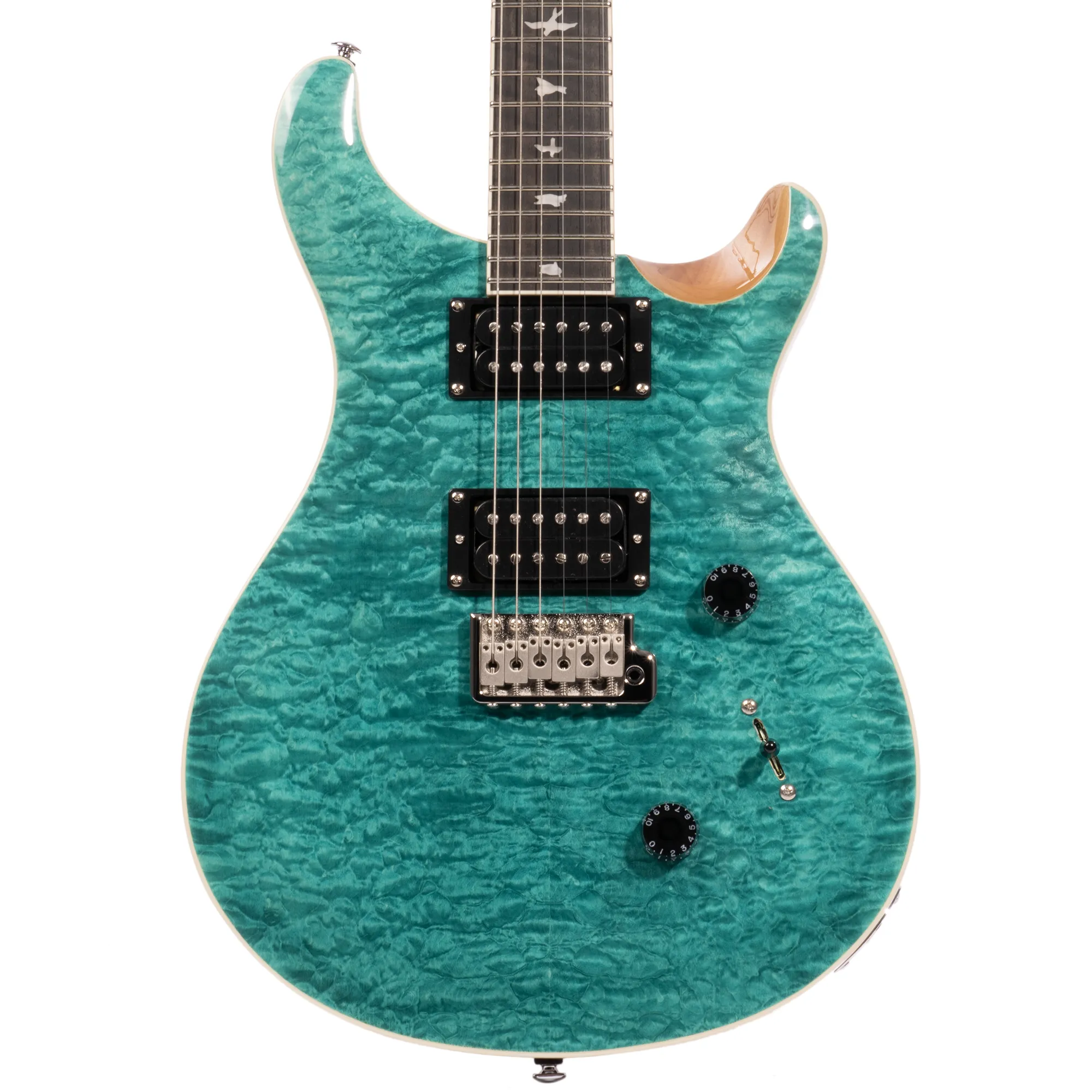 PRS SE Custom 24 Quilt Package Electric Guitar, Turquoise
