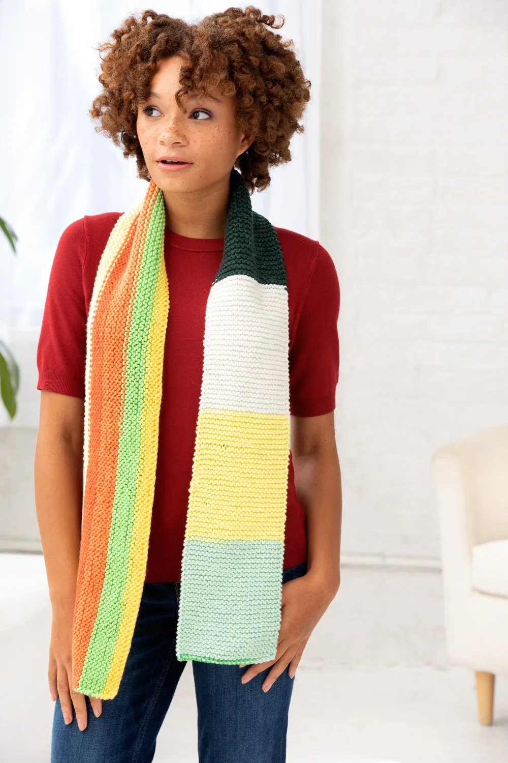 Sea Girt Scarf (Knit)
