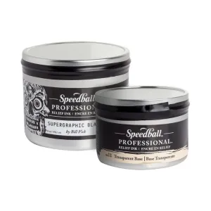 Speedball® Pro Relief Ink Supergraphic Black