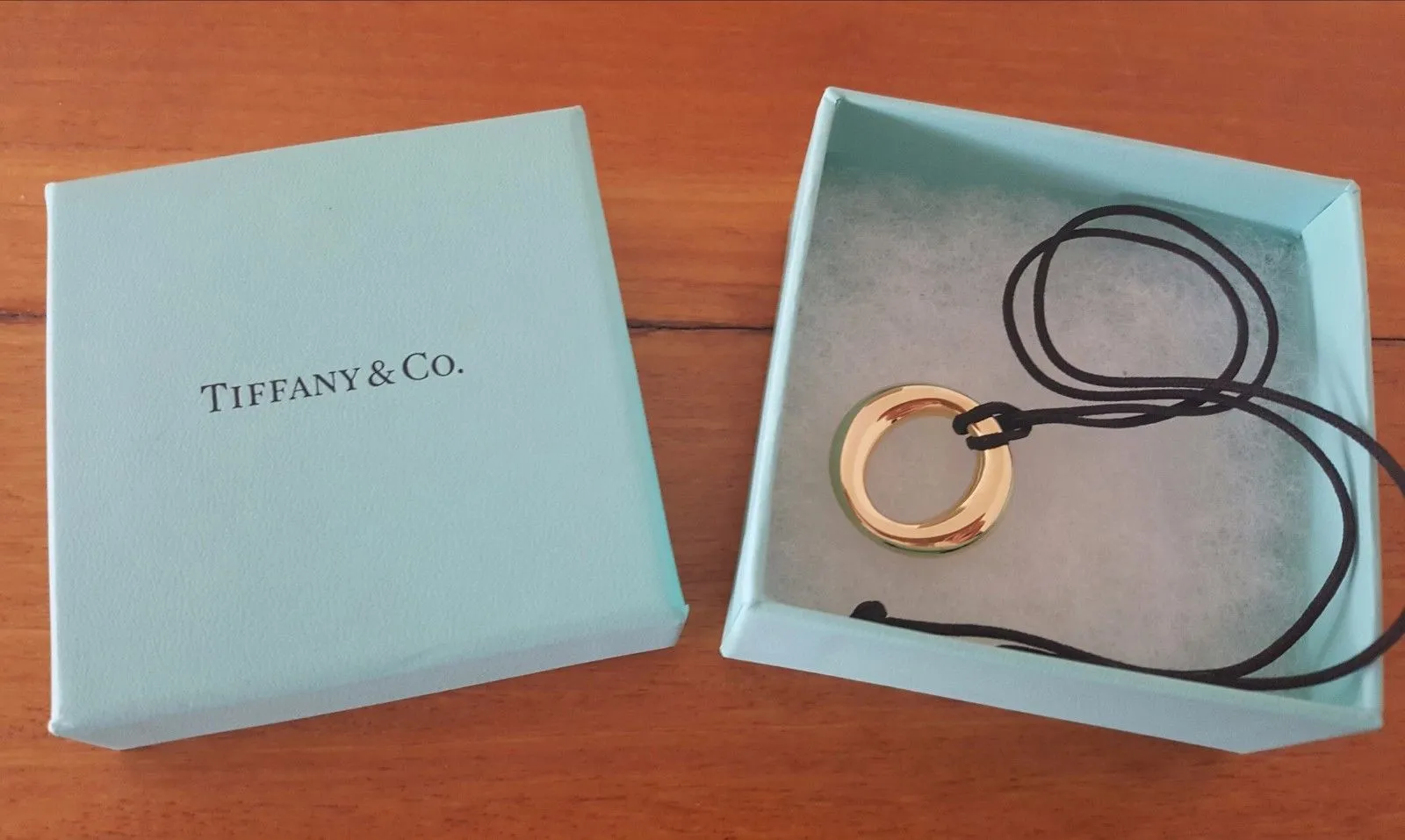 Tiffany & Co. 18ct Yellow Gold Elsa Peretti Selliva Pendant/Necklace
