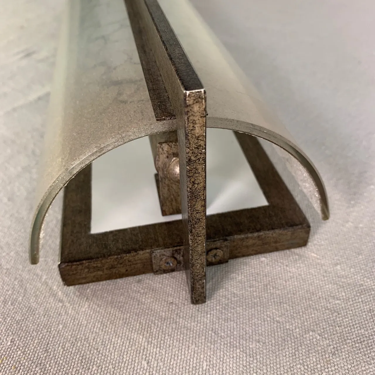 Wall Sconce, Wall Light, Bronze, Frosted Glass