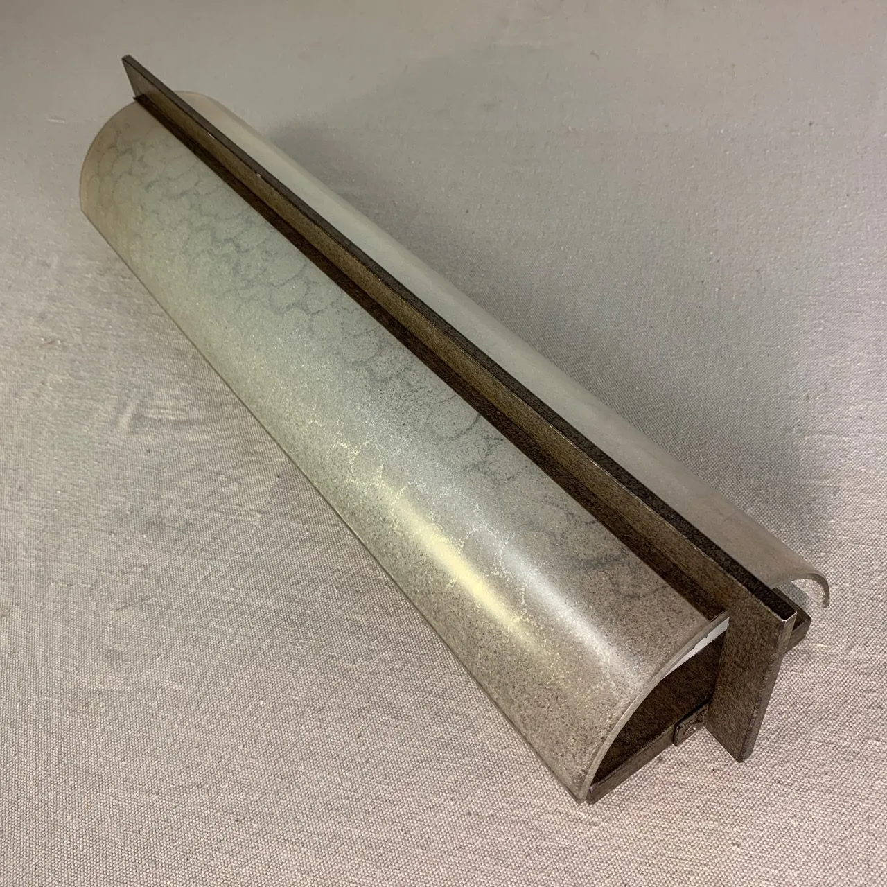 Wall Sconce, Wall Light, Bronze, Frosted Glass